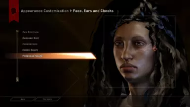 Forehead Shape