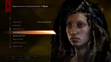 Nose Bridge Size