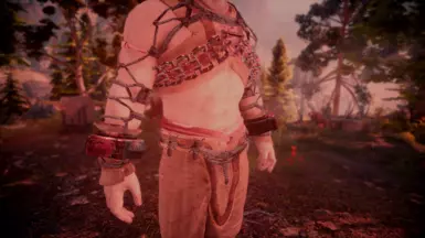 Casual Chest and Arm Details
