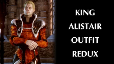 King Alistair Outfit Redux - Retextures for Cullen and King Alistair