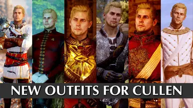 Cullen's New Casual Outfits and Armors