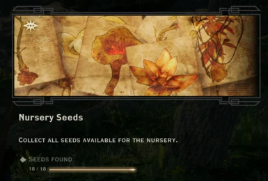 Nursery Seed Collection Fix