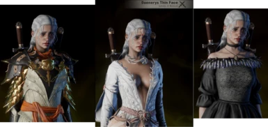 Daenerys (Thin) Outfits