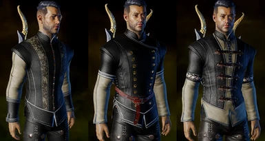 Human Male Skyhold Outfit Retextures
