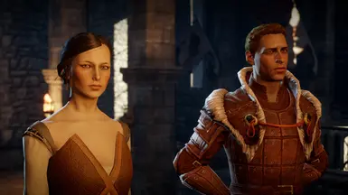 With modded braid hairstyle