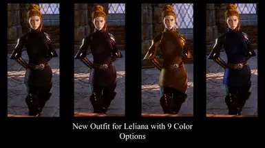 New Outfit Options for Leliana