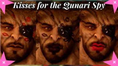 Kisses for the Qunari Spy (Iron Bull)