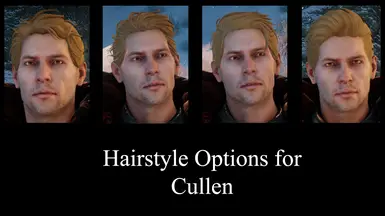 Hairstyle Options for Cullen