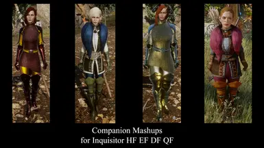 Companion Mashups for Inquisitor HF EF DF QF