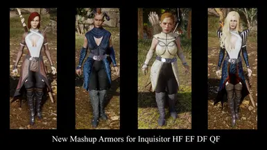 Inquisitor Mashup Armors HF EF QF DF