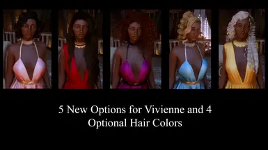 Hairstyle Options for Vivienne