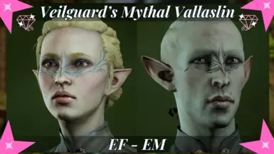 Veilguard's Mythal Vallaslin (EF - EM) (Tattoo)