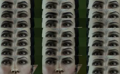 Toarie's new eyebrows