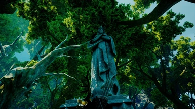 Statue Emerald Graves