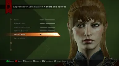 Created a new character using skin and new hair