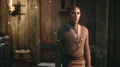 Barbarian Solas Outfit (Default Outfit Re texture Only)