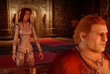 I get that you are sad Varric - but look how fabulous I look