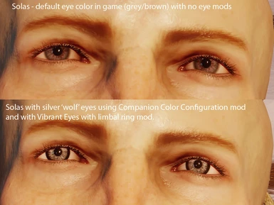 Solas Wolf eyes noted