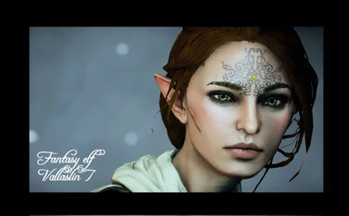 Fantasy elf vallaslin 7
