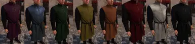 Fitted Coat w/ Contrast Sleeves Basic