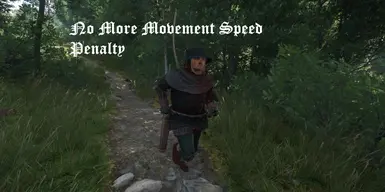 No Movement Speed Penalty