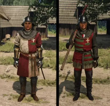 Sigismund Retinue Before - After