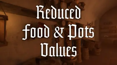 Reduced Food and Pots Values (PTF)