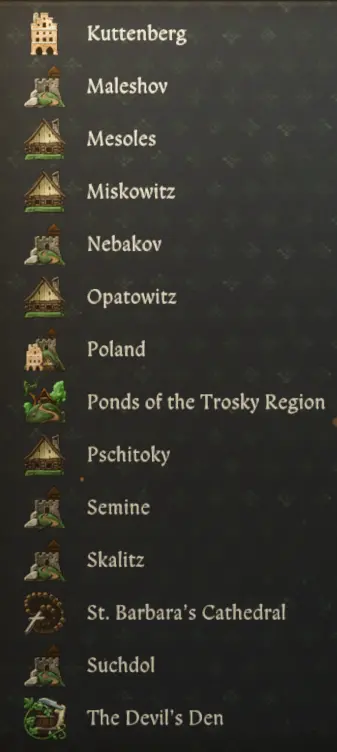 LOCATIONS