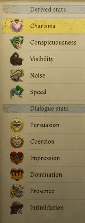 MINOR STATS