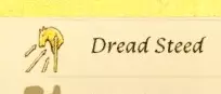 Dread Steed New Perk