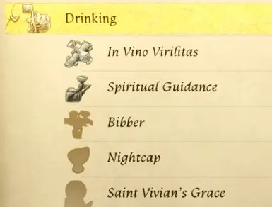Spiritual Guidance and In Vino Virilitas to Drinking Branch