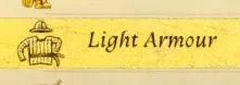 Light Armour Perk