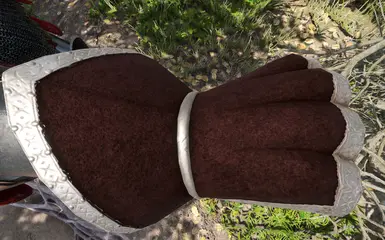 Gauntlets Brown Polished