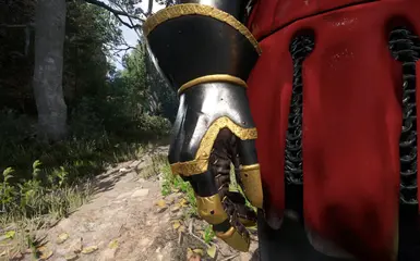 Gauntlets Gold Black