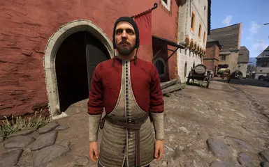 Gambeson Red/White