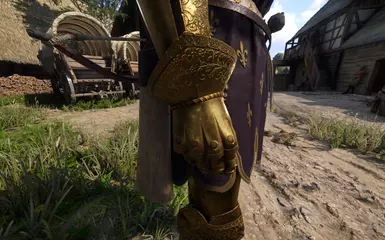 Silver Lys Gauntlets