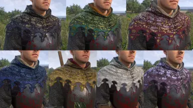 Lord Semine and Pisek Hood Color Variants