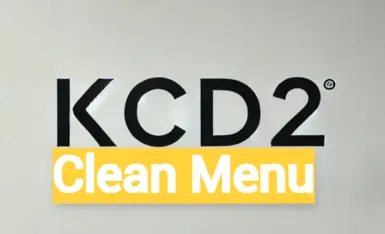 KCD2 - Clean Menu