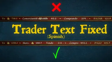 Trader Text Fixed (Spanish) (PTF)