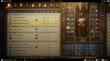 Trader UI Fix French