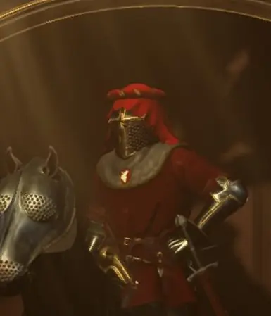 Removed the Golden Lion on brunswig's helmet