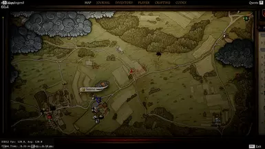 These edits affect the map and inventory screens too 1
