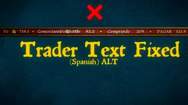 Trader Text Fixed Alt (Spanish) (PTF)