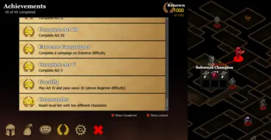 Achievements
