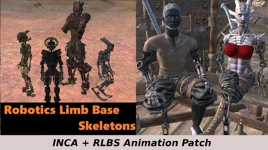 Robotics Limb Base Skeletons and Immersive Non-Combat Animations patch