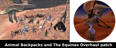 Animal Backpacks and Equinox Overhaul patch