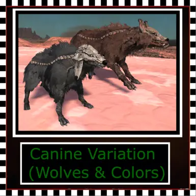 Boneyard Wolf Mesh Edit and Color Variation
