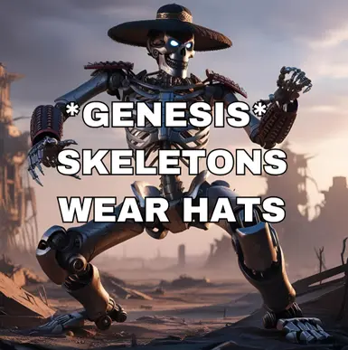 Genesis drip - Skeletons wear hats