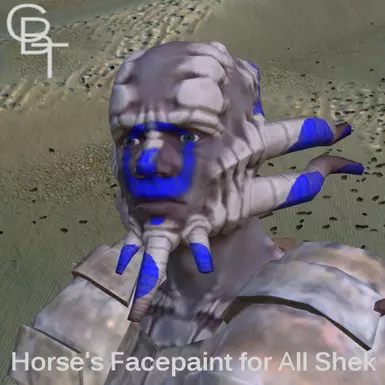 Horse's Facepaint for All Shek