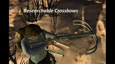 Researchable Crossbows